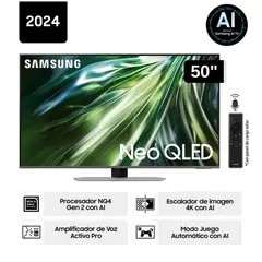 SAMSUNG - Televisor 50'' Neo Qled 4K QN50QN90DAGXPE - Nuevo 2024