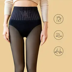 GENERICO - Panty Calentador Efecto Piel Con Interior Micropolar