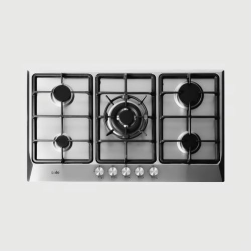 Encimera Acero Inoxidable A Gas 86cm