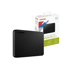 TOSHIBA - Disco duro externo Canvio Basics 1TB