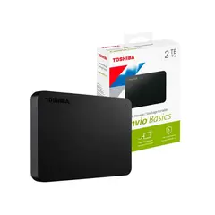 TOSHIBA - Disco Duro Externo Canvio Basic 2TB