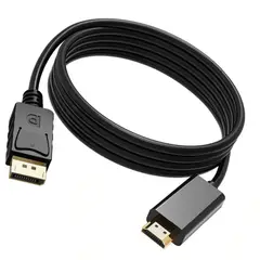 IMPORTADO MC - Cable Displayport A Hdmi Dp A Hdmi Pvc Macho 1.5 Metros - PVC