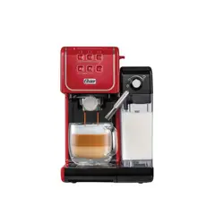 OSTER - Cafetera PrimaLatte Touch BVSTEM6801R Rojo