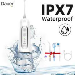 DAUER - Irrigador bucal Eléctrico Portátil IPX7 -