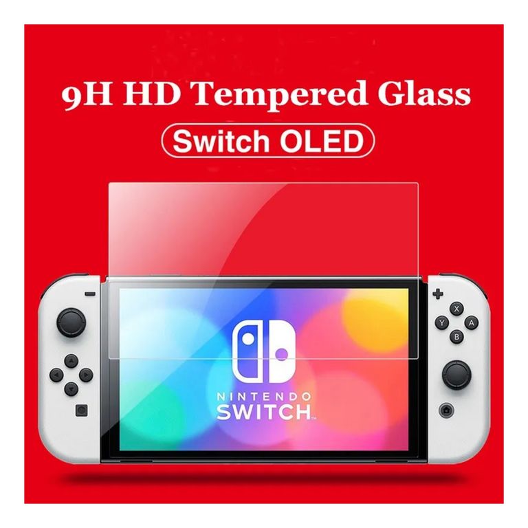 Protector de pantalla de vidrio templado para Nintendo Switch OLED