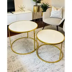 GENERICO - Set 2 Mesas de Centro Nido