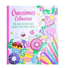 GENERICO - Libro para colorear Creaciones culinarias - mandalas para pintar