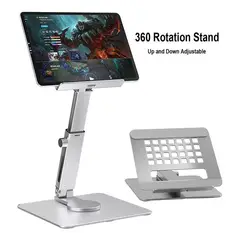 GENERICO - Soporte Giratorio 360° Hasta 17 Para Tabletas iPad S8 S9 Ultra A9 Plus
