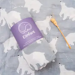 GENERICO - Manta de Muselina Suave para Bebé Bambú y Algodón