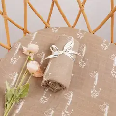 GENERICO - Manta de Muselina Suave para Bebé Bambú y Algodón