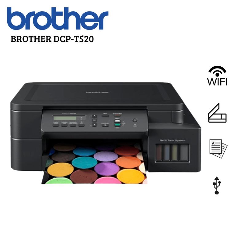 Impresora Multifuncional DCP-T520W