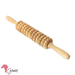 GENERICO - Rodillo de masaje manual para fascia madera color