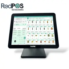 REDPOS - ALL IN ONE RED-P1519 INTEL CORE i5 8GB RAM SSD 256GB PANTALLA TOUCH 15