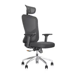 OFIDEAS - Silla de Oficina Ergonómica Athena Presidente Negro
