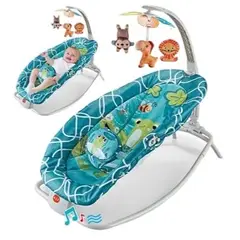 IDEAL - Silla Mecedora con mesa y colgador de juguetes y Musical