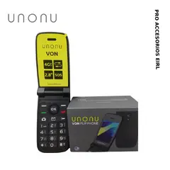 UNONU - Von Flip 4G Resistente Botones Grandes