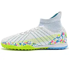 SHANDIAN - Zapatillas de Fútbol Hombre TF zapatos hombre Negro