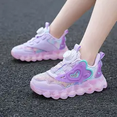 SHANDIAN - Zapatillas Gore Boa Deportiva Niños y Niñas Rosa