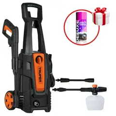 TRUPER - Hidrolavadora eléctrica 1800PSI silicona renovador de tablero
