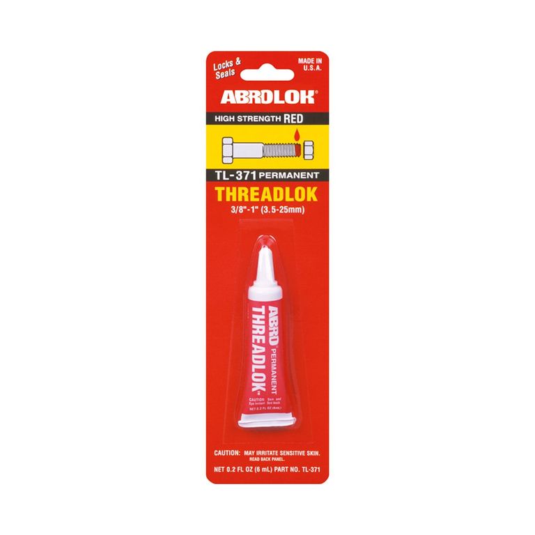 Sellador de Rosca Permanente Roja TL-371