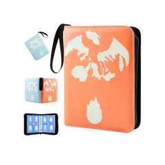 POKEMON - Folder 4 Pocket 400 Cartas Charizard Blastoise