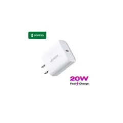 UGREEN - Cargador USB-C 20W PD Fast Charger Blanco