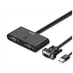 UGREEN - SWITCHER VGA , INTERRUPTOR DE SALIDA VHGA 2 EN 1 - MODELO 30711