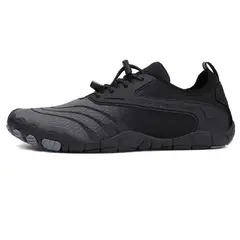 SHANDIAN - Zapatillas Agua Outdoor Hombre Secado Rapido Negro
