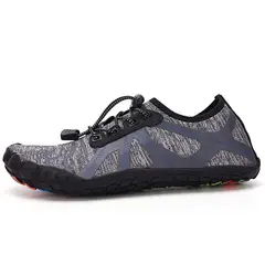 SHANDIAN - Zapatillas Agua Outdoor Hombre Secado Rapido Gris