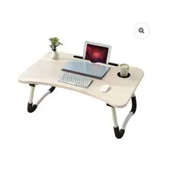 GENERICO - Mesa plegable para laptop beige