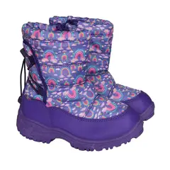 GENERICO - BOTAS PARA NIEVE Y LLUVIA ACOLCHADAS SNOW BOOTS MULTICOLOR