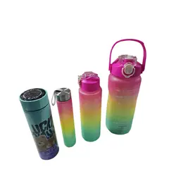 GENERICO - Juego de Tomatodo 3 Piezas Mas Termo Digital de 500 Ml