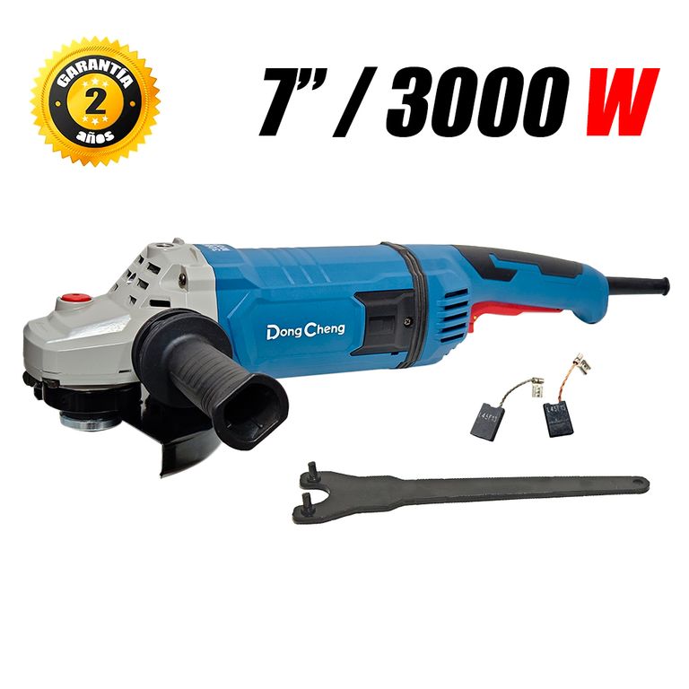 Amoladora Esmeril Angular Industrial 7″ DSM05-180S 3000W 8400rpm
