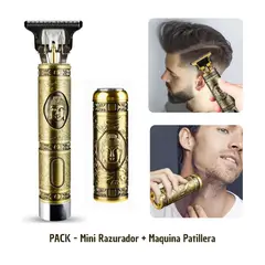 ROSH - Pack Maquina Afeitar Patillera - Mini Rasurador