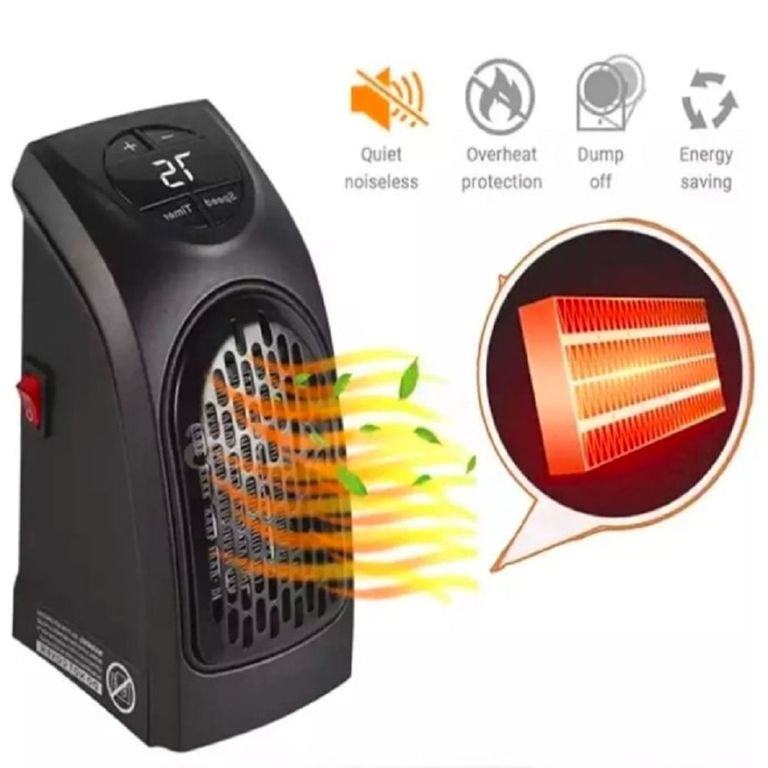 Calefactor Electrica de Ambiente Portatil para el Hogar 400w