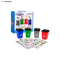 GENERICO - Juguete Didáctico de Reciclaje de Residuos para Niños