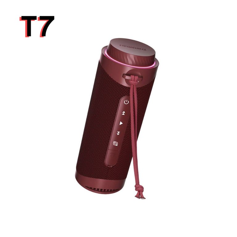 T7 Altavoz Bluetooth 5.3 IPX7 - Guinda