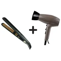 WHITELINE - Combo Plancha + Secadora