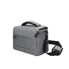 GENERICO - Bolso morral plomo para cámara