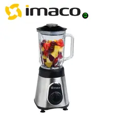 IMACO - Licuadora 1.5 Litros Acero de 500W BLS3515