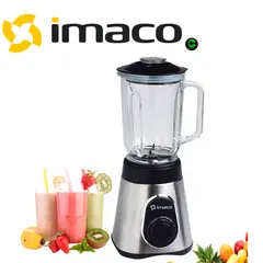 IMACO - Licuadora 1.5 Litros Acero de 500w BLS3515