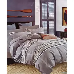 MINGDA - Set de Edredón 2 Pz+ Juego de Sábanas + Funda 100% Bambu