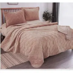 MINGDA - Set de Cubrecama 2 Pz Skin + Fundas + Sabanas Skin 100% Bambú