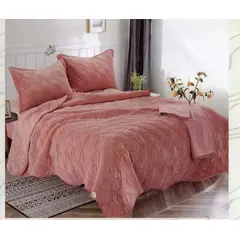 MINGDA - Set de Cubrecama 2 Pz Skin + Fundas + Sabanas Skin 100% Bambú