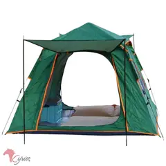 GENERICO - Carpa Para Aire Libre Impermeable 6 Personas - Verde