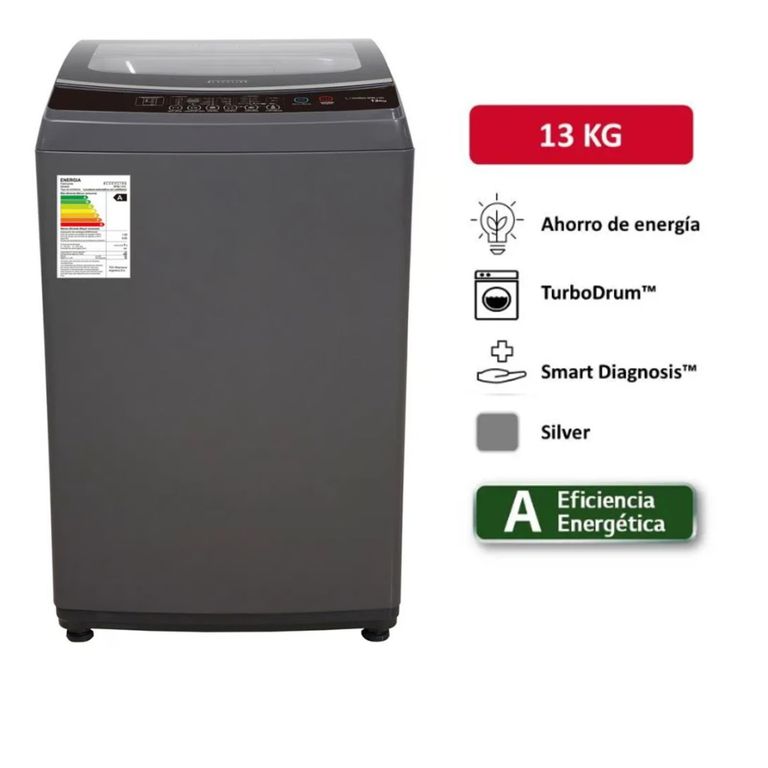 LAVADORA 13Kg SPBL13NTL GRIS OSCURO