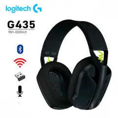 LOGITECH - Audifono Gamer G435 Bluetooth Negro