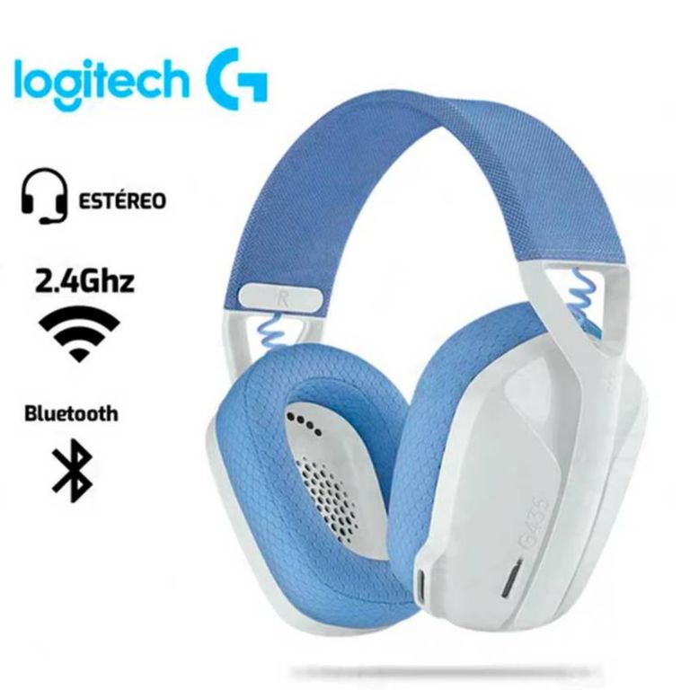 Audifono G435 Bluetooth Blanco Gamer