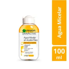 GARNIER - Agua Micelar con Aceite-Óleo Skin Active 100 ML