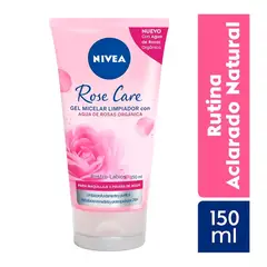 NIVEA - Limpiador Facial Gel Rose Care 150ml